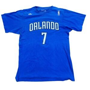 NBA Orlando Magic JJ Redick #7 Adidas tshirt medium sportswear basketball blue
